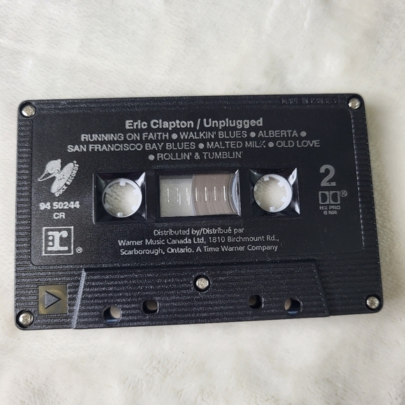 Eric Clapton Unplugged Cassette Tape - Picture 4 of 4